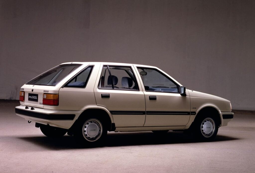 Ontdek de beste oude modellen van Hyundai 5 foto 7 Hyundai Excel